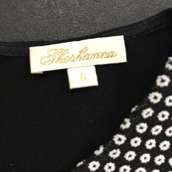 Shoshanna black & white fitted dress size 6 - Picture 5 of 8